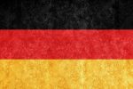 Germany Metallic flag, Textured flag, grunge flag